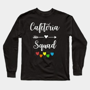 School Cafeteria Squad Long Sleeve T-Shirt